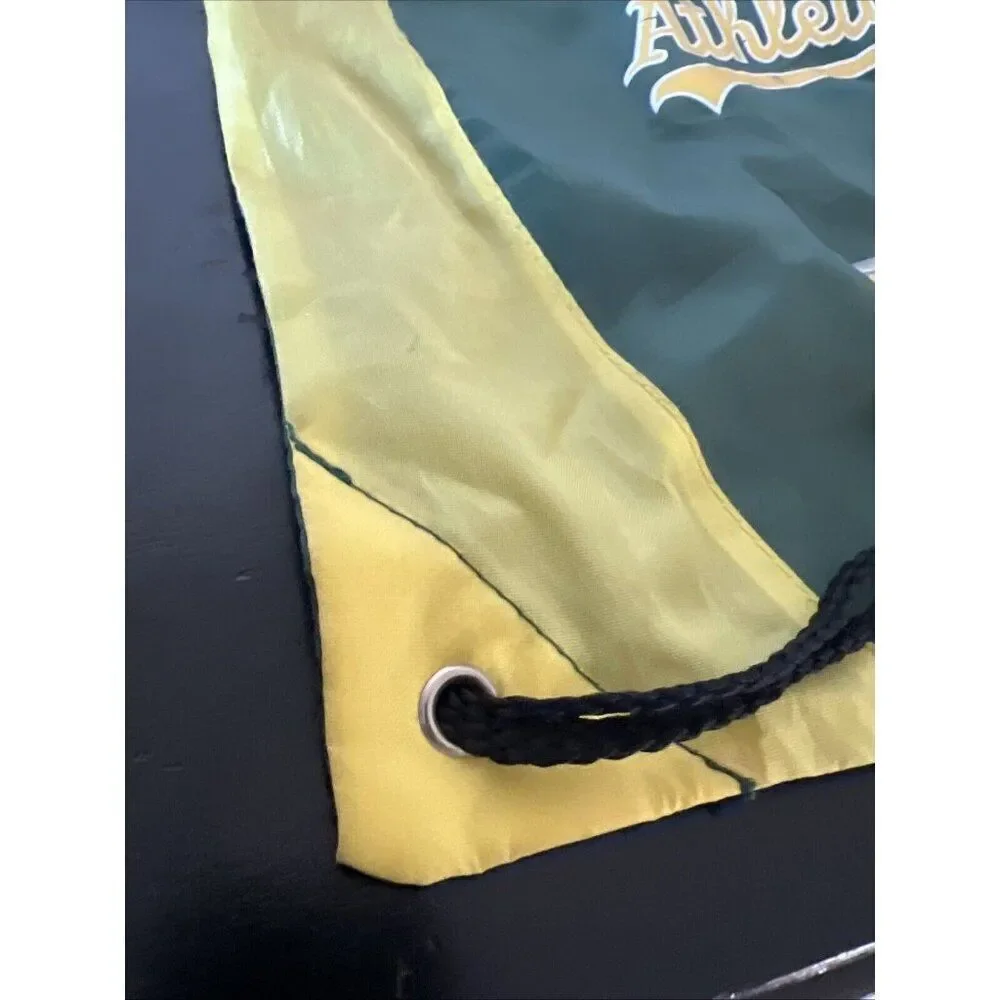 Oakland Athletics A's Drawstring Cinch Sack Zipper Pocket Chevy Giveaway Exclusi